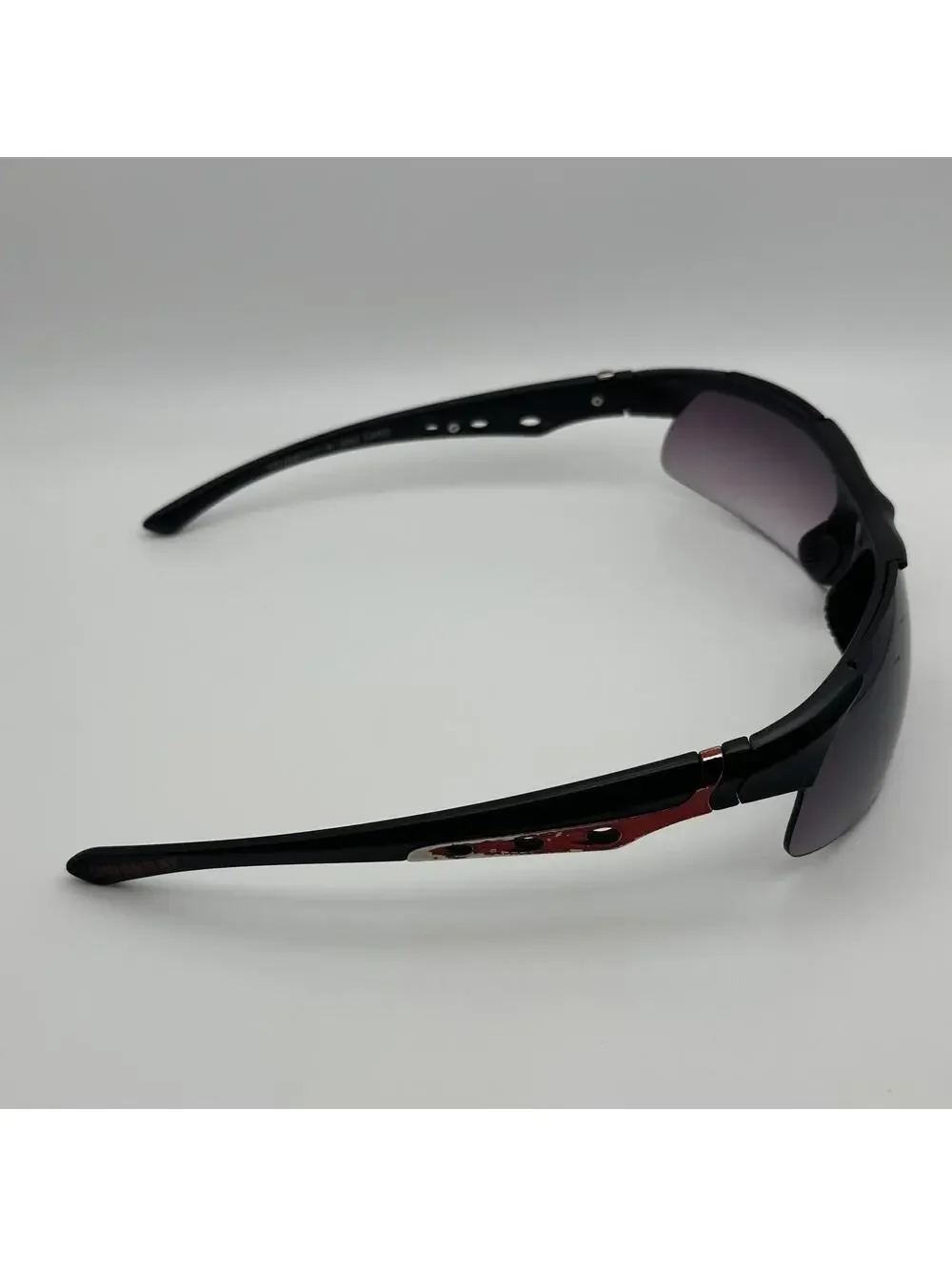 Unionbay Wraparound Sport Sunglasses Black Gradient Lenses
